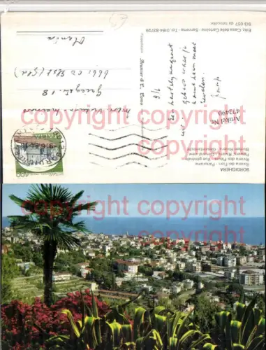 472490,Liguria Imperia Bordighera Panorama Totale