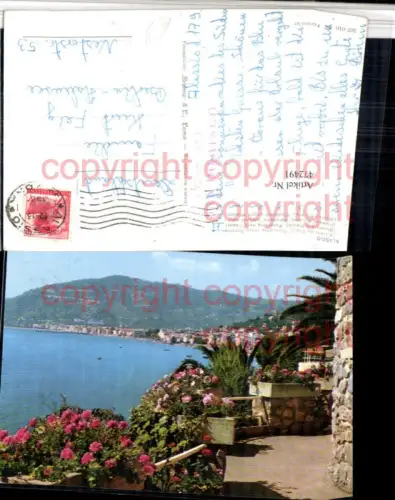 472491,Liguria Savona Alassio Panorama verso Ponente Totale