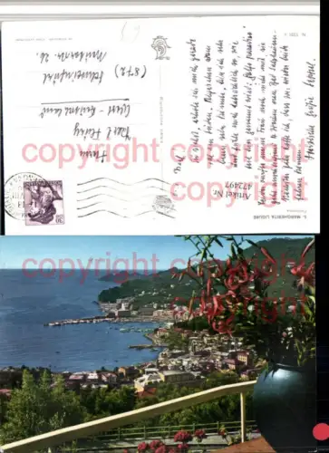 472497,Liguria Genova Santa Margherita Ligure Panorama Totale