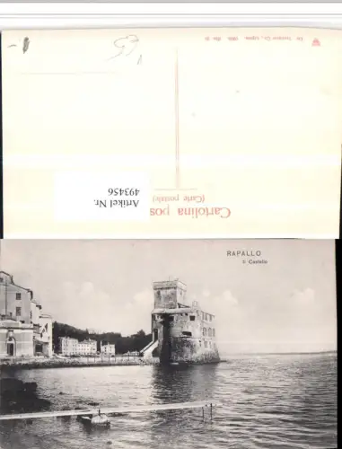 493456,Liguria Genova Rapallo Il Castello Burg pub Trenkler e Co 20