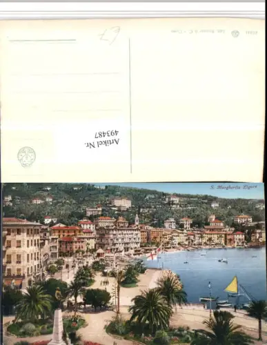 493487,Liguria Genova San Margherita Ligure Teilansicht