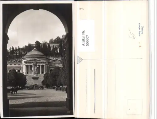 506607,Liguria Genova Genua Campo Santo Friedhof Statue