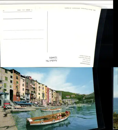 524491,Liguria La Spezia Portovenere Il Porticciolo Hafen Boote