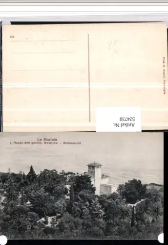 524730,Liguria Imperia Ventimiglia La Mortola House and garden