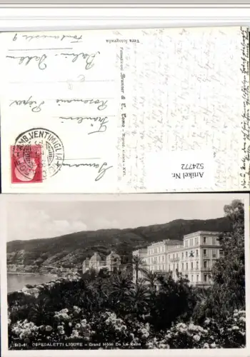 524772,Liguria Imperia Ospedaletti Grand Hotel de la Reine