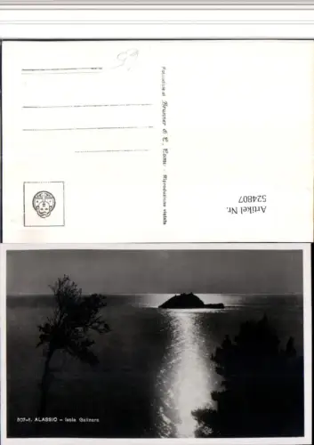 524807,Liguria Savona Alassio Isola Galinara Insel