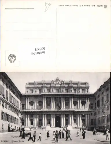 550271,Liguria Genova Genua Palazzo Ducale pub Brunnr 30-391