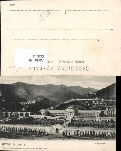 550273,Liguria Genova Genua Camposanto pub Guggenheim 7988
