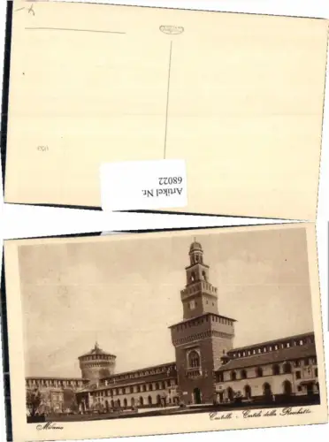68022,Milano Milan Castello Rocchetta