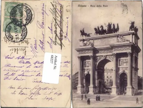68227,Milan Milano Arco della Pace