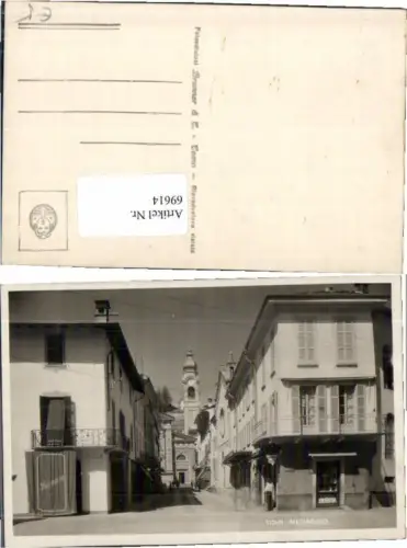 69614,FotoAK Menaggio Strassenansicht Lombardei como