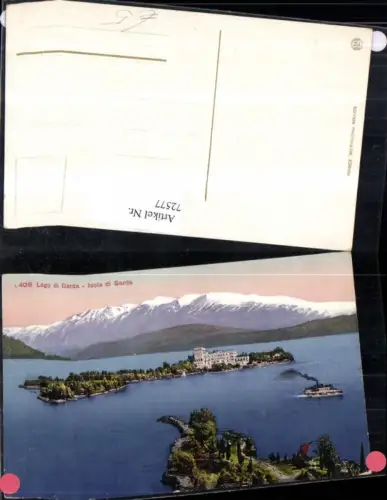 72577,Lago di Garda Isola di Gardasee