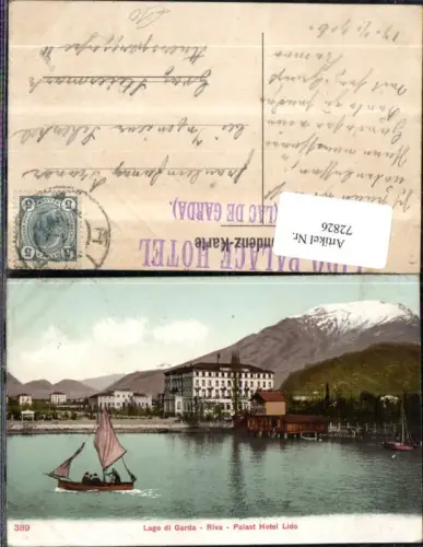 72826,Lago di Garda Riva Palast Hotel Lido