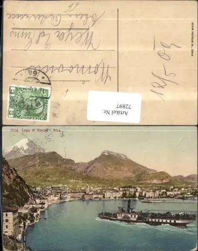 72897,Lago di Garda Riva Dampfer
