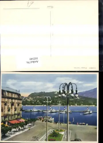 102549,Lombardia Como Piazza Cavour Lago di Como Comer See
