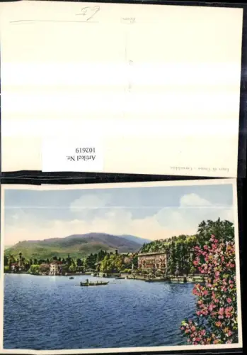 102619,Lombardia Lago di Como Cornobbio Comer See