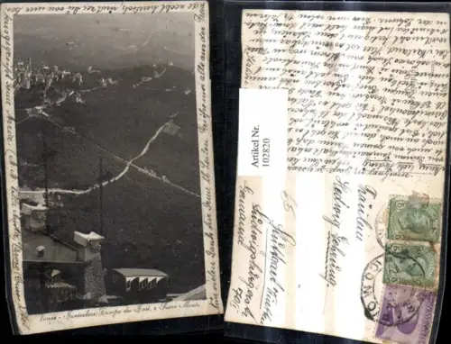 102820,Lombardia Varese Funicolare Camopo de Fiori e Sucro Monte Bergbahn