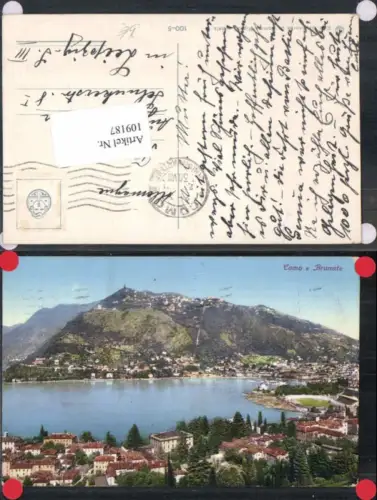 109187,Como e Brunate 1910