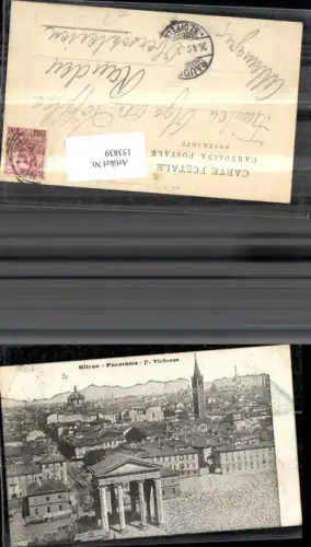 153839,Milano Panorama P. Ticinese Mailand Lombardia