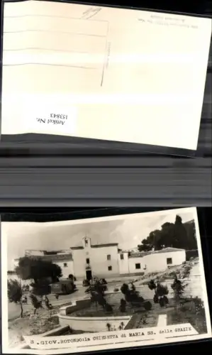 153843,S. Giov. Rotondo La Chiesetta di Maria SS. Delle Grazie Ansicht Autobus Auto Lombardia