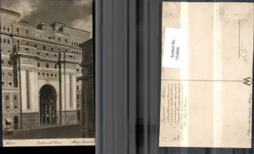153860,Milano Galleria del Corso Albergo Imperiale Mailand Lombardia