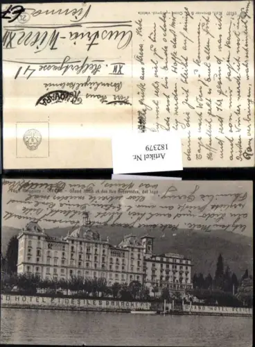 182379,Lombardia Maggiore Stresa Grand Hotel et des iles Borromees dal lago