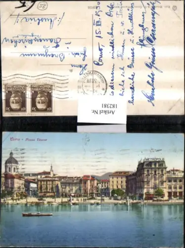 182381,Lombardia Como Piazza Cavour Teilansicht Metropole