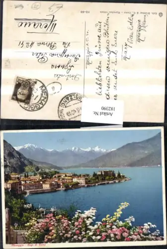 182390,Lombardia Menaggio Lago di como Teilansicht