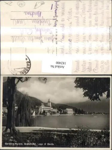 182400,Lombardia Gardone-Riviera Grandhotel Lago di Garda