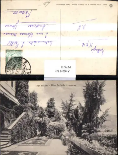 197608,Lombardia Lago di Como Villa Carlotta Giardino Partie Garten