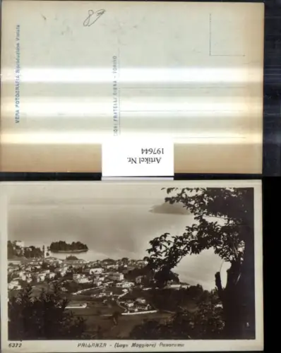 197644,Lombardia Lago Maggiore Pallanza Panorama Totale