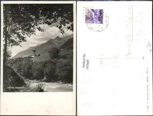 197669,Lombardia Cepina Bormio Partie beim Bach