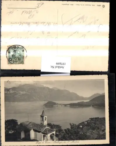 197699,Lombardia Lago di Como Bellagio da S. Martino Kirche