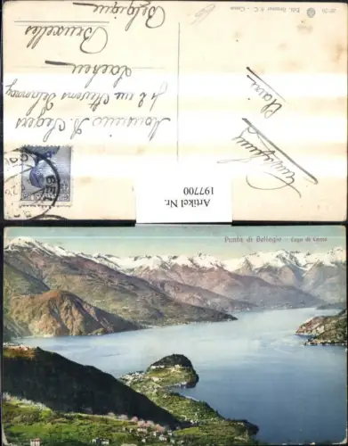 197700,Lombardia Lago di Como Punta di Bellagio Totale