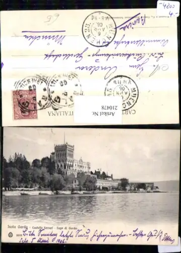 210478,Lombardia Isola Garda Castello Ferrari Lago di Garda Schloss