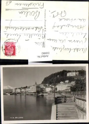 210482,Lombardia Bellagio Teilansicht