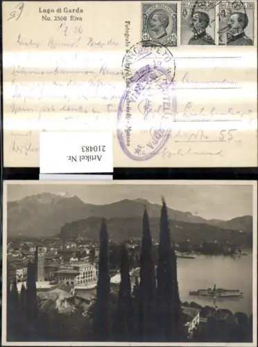 210483,Lombardia Lago di Garda Riva Teilansicht