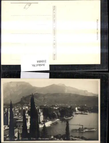 210484,Lombardia Lago di Garda Riva Panorama Teilansicht