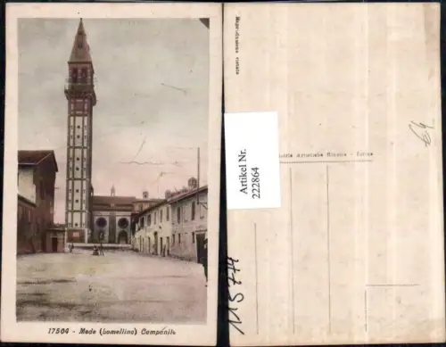 222864,Lombardia Mede Lomelina Campanile Turm