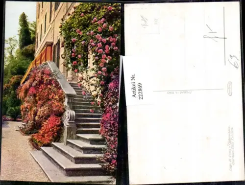 222869,Lombardia Lago di Como Cadenabbia Giardino Villa Carlota Stiege