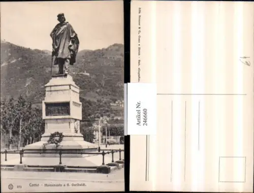 246660,Como Monumento a G. Garibaldi Denkmal