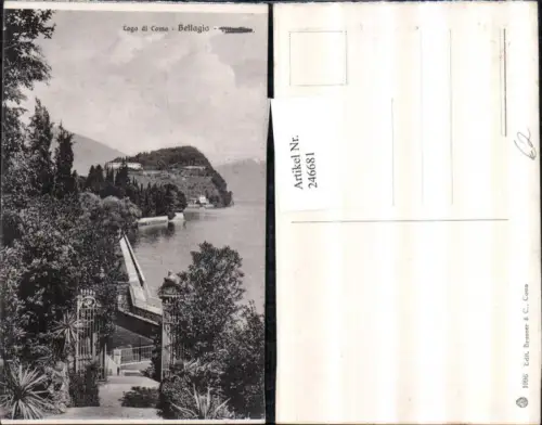 246681,Lago di Como Bellagio Partie