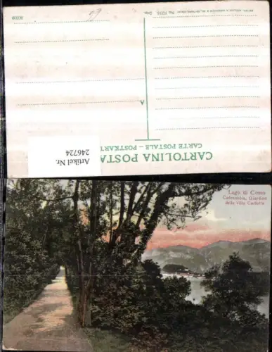 246724,Lombardia Como Griante Lago di Como Cadenabbia Giardino della Villa Carlotta Partie