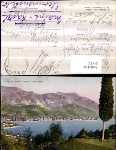 246737,Lombardia Brescia Lago di Garda Salo Panorama Totale