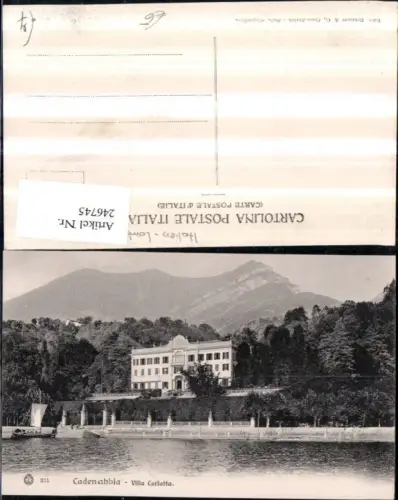 246745,Lombardia Como Cadenabbia Villa Carlotta