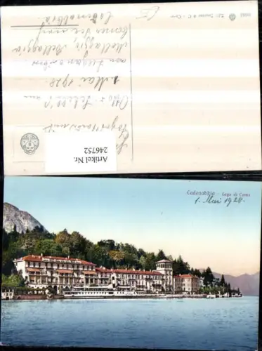 246752,Lombardia Como Lago di Como Cadenabbia Grand Hotel