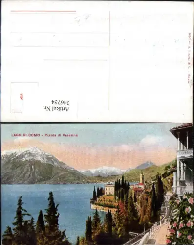 246754,Lombardia Lecco Lago di Como Punta di Varenna