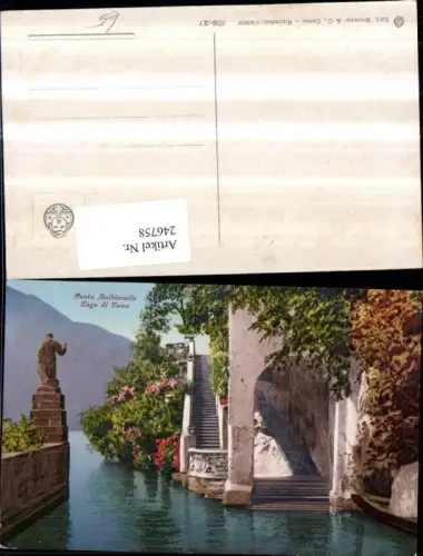 246758,Lombardia Como Lago di Como Lenno Punta Balbianello Partie