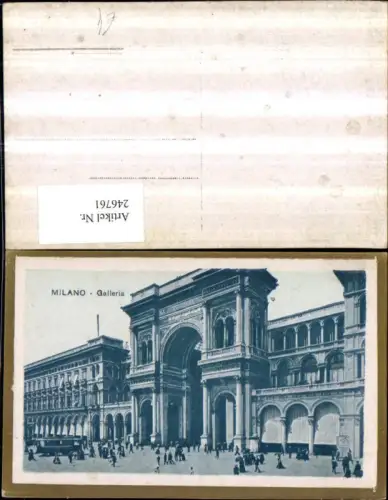 246761,Lombardia Milano Mailand Galleria Einkaufszentrum