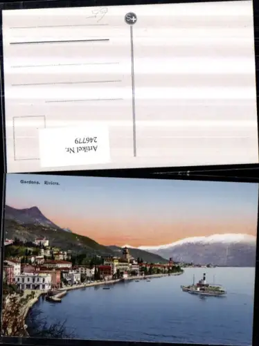 246779,Lombardia Brescia Gardone Riviera Teilansicht